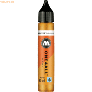 Molotow Nachfülltinte One4All für Permanentmarker 30ml metallic gold