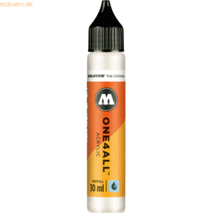 Molotow Nachfülltinte One4All für Permanentmarker 30ml naturweiß