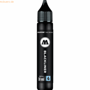 Molotow Blackliner Nachfülltinte 30ml schwarz