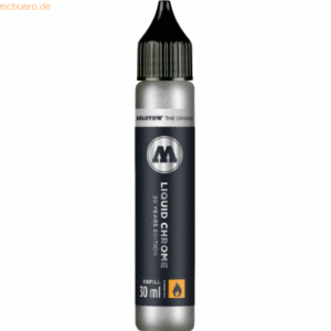 Molotow Nachfülltinte für Pump Marker 30ml ml chrom