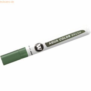 Molotow Aquarellstift Color Brush Aqua 1-2 mm olive