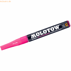 Molotow Pinselmarker Pump Softliner Grafx UV-Fluorescent 1mm pink