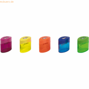 10 x M+R Dosenspitzer doppelt elliptisch Magnesium farbig sortiert