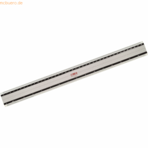 10 x M+R Lineal Aluminium 40cmcm und inch Skalierung