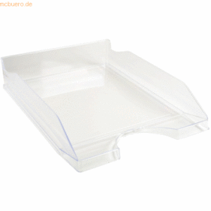 10 x Exacompta Briefablage Ecotray Office A4 glasklar