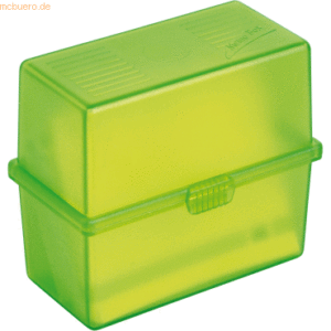 Exacompta Memo-Box Din A8 quer Linicolor apfelgrün transluzent