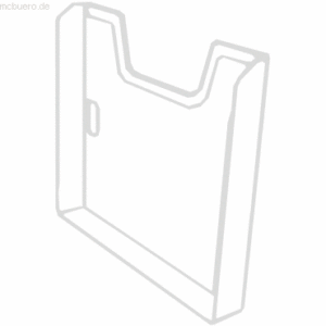 100 x Exacompta Prospektfach A4 quer lichtgrau