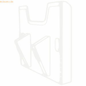 Exacompta Prospektfach Wandelement A4 glasklar