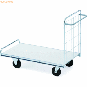 Helge Nyberg Stapelwagen Serie 300 Modell 51 1 Etage 80x60cm silber