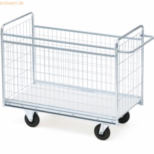 Helge Nyberg Vierwandwagen Serie 300 Modell 82 1 Etage 120x60cm silber