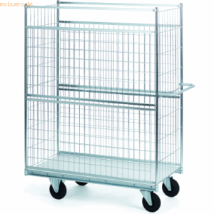 Helge Nyberg Vierwandwagen Serie 300 Modell 84 1 Etage 80x60cm silber