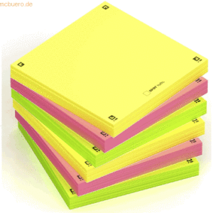 Oxford Haftnotizen Spot Notes 75x75mm 6x80 Blatt farbig sortiert