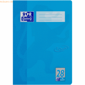 15 x Oxford Schulheft Touch A4 Lineatur 28 16 Blatt 90g/qm Optik Paper