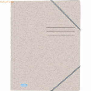 10 x Oxford Eckspannmappe Top File+ A4 3 Klappen beige