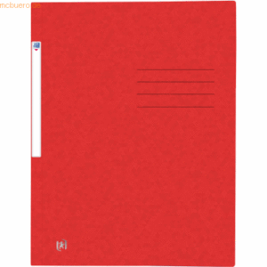 Oxford Sammelmappe Top File+ A4 Karton 390g/qm rot