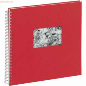 Pagna Spiralalbum Passepartout 31x32cm 40 Seiten rot