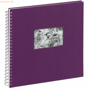 Pagna Spiralalbum Passepartout 31x32cm 40 Seiten violett