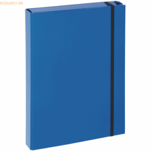 Pagna Heftbox A4 Pappe blau