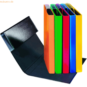Pagna Heftbox A4 Pappe farbig sortiert