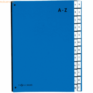 Pagna Pultordner A-Z Color-Einband blau