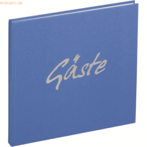 Pagna Gästebuch 245x245mm hellblau 180 Seiten
