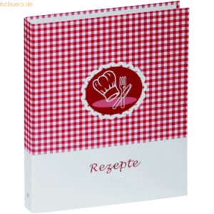 Pagna Rezept-Ringbuch A4 20mm 4 Ringe Kochmütze inkl. Register