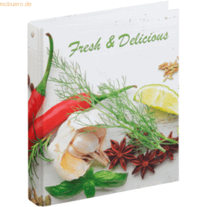 Pagna Rezeptringbuch A5 Fresh & Delicious 4-Ring + Register