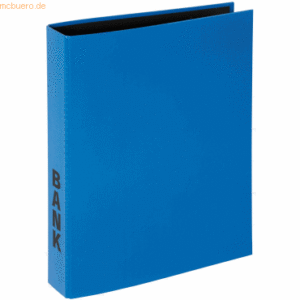 10 x Pagna Bankordner Basic Colours A4 5cm blau