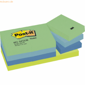 Post-it Notes Haftnotizen Dreamy Collection 38x51mm VE=12x100 Blatt