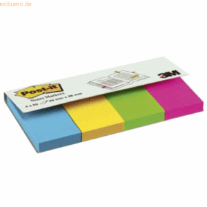 Post-it Notes Markers Haftnotizen Page Markers 20x38mm Ultrafarben sor