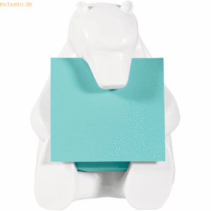 Post-it Z-Notes Haftnotizspender für Super Sticky Z-Notes Eisbär-Form