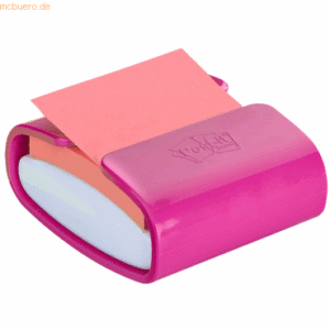 Post-it Z-Notes Haftnotizspender Super Sticky Z-Notes gefüllt fuchsia