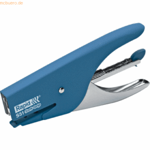 Rapid Heftzange S51Soft Grip Metall 12 Blatt blau