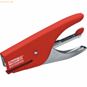 Rapid Heftzange S51Soft Grip Metall 12 Blatt rot