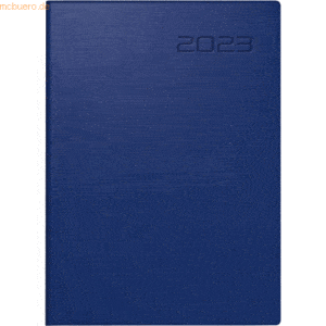 Rido Taschenkalender Technik III 10x14cm 1 Tag/Seite Kunstleder blau 2