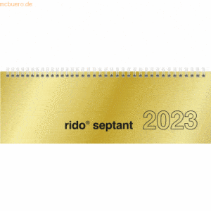 Rido Schreibtischquerkalender Septant 30