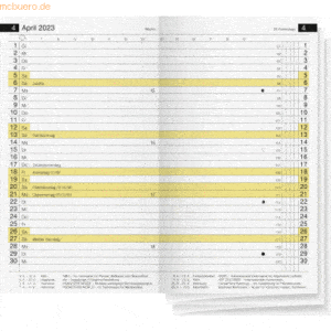 Rido Ersatzkalendarium Miniplaner d15 8