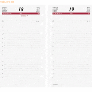 Rido Tageskalendarium Timing 2 1 Tag/Seite 9