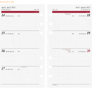 Rido Wochenkalendarium 2023 1 Woche/2 Seiten 9