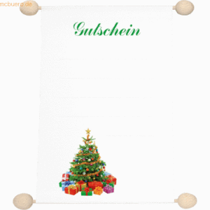RNK Gutschein Idee & Stil -Weihnachtsbaum- A6
