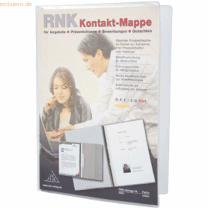 RNK Kontaktmappe A4 weiß