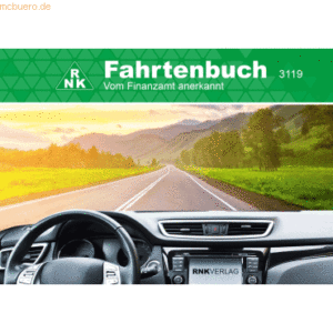 RNK Fahrtenbuch Pkw A6 quer 64 Seiten