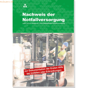 RNK Nachweis der Notfallversorgung A5 50 Blatt