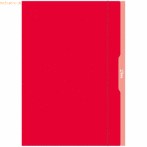 RNK Zeichenmappe A3 Karton 350g/qm Gummizug rot