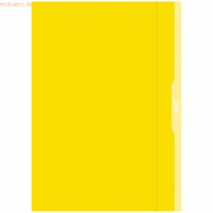 RNK Zeichenmappe A3 Karton 350g/qm Gummizug gelb