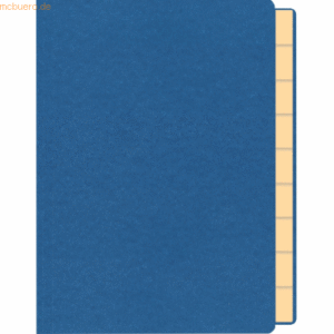 RNK Briefmarkenmappe A5 blau 10 Fächer