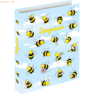 RNK Zeugnisringbuch 'Crazy Bees' 4 Ringe A4 250x315mm