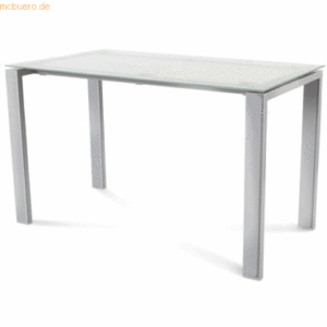 Rocada Schreibtisch Total BxTxH 120x60x73cm Gestell verchromt Platte G