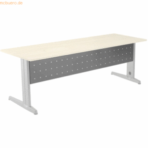 Rocada Fußraumblende für Schreibtisch Metal Material Metall 180cm (180