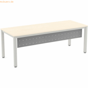 Rocada Fußraumblende für Schreibtisch Executive Metall 200cm (177x30cm